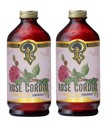 Rose Cordial Syrup two-pack
